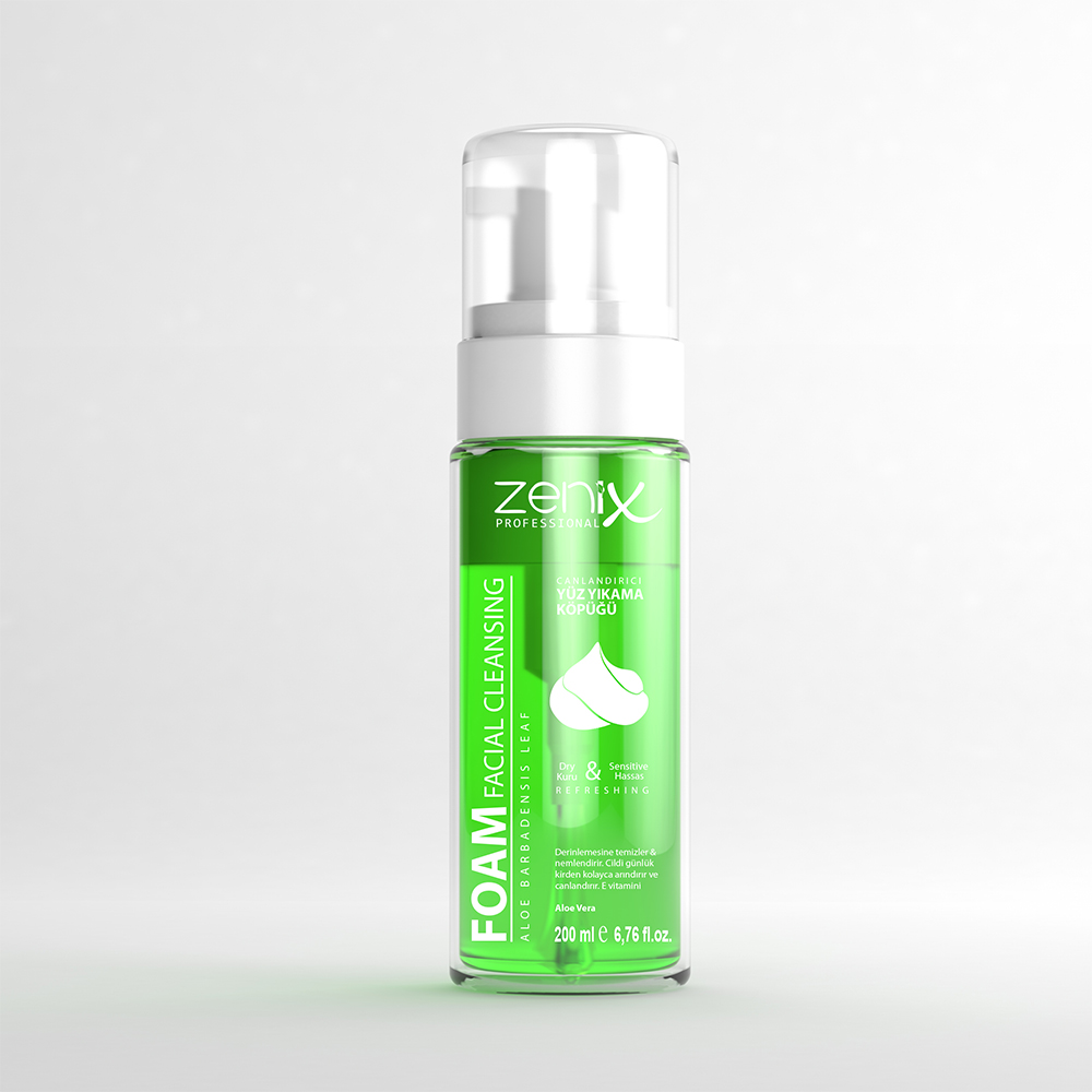 zenix-face-cleaning-foam-aloe-vera-200-ml